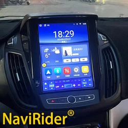 Android 14 Car Radio For Ford Cmax 2013 2011 KUGA Tesla Screen Stereo GPS Multimedia Video Player Navigation CarPlay IPS SCREEN