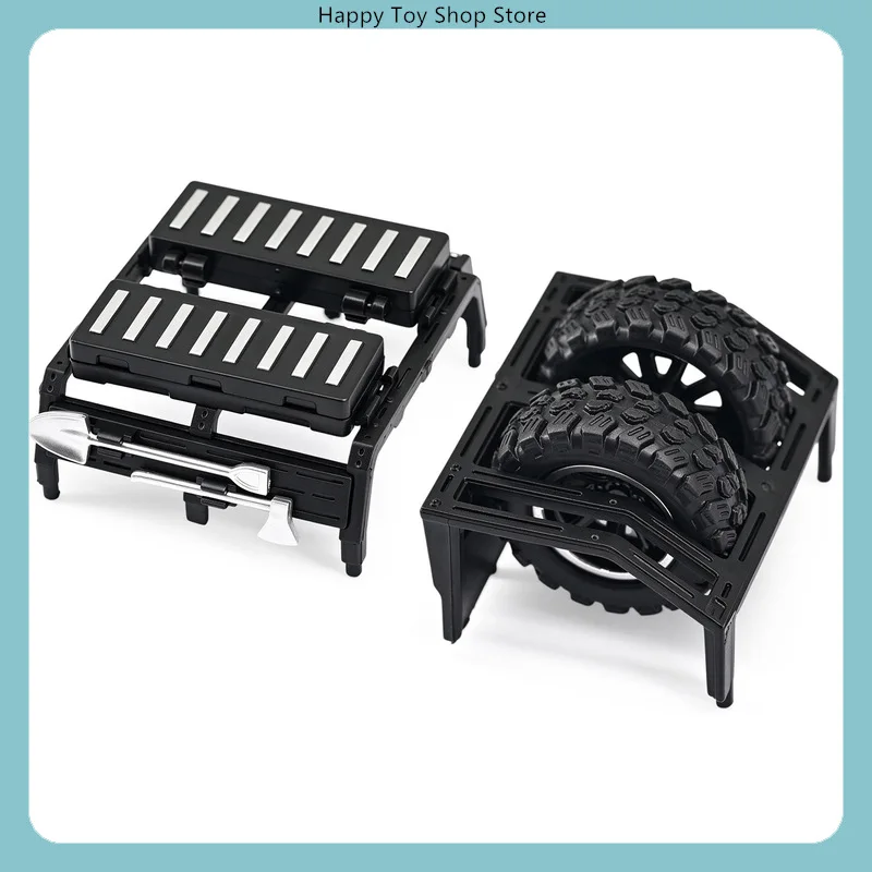 SCX30 Crawler Roof Rack Luggage Case Scale Accessories Set, Injection Molded Not 3D Printed