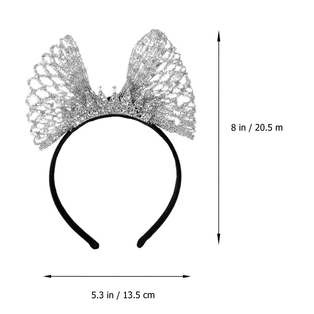 

Kids Hair Accessories Hoop Sequins Party for Girls Crown Wear Hairwear Funny Headband Fashion