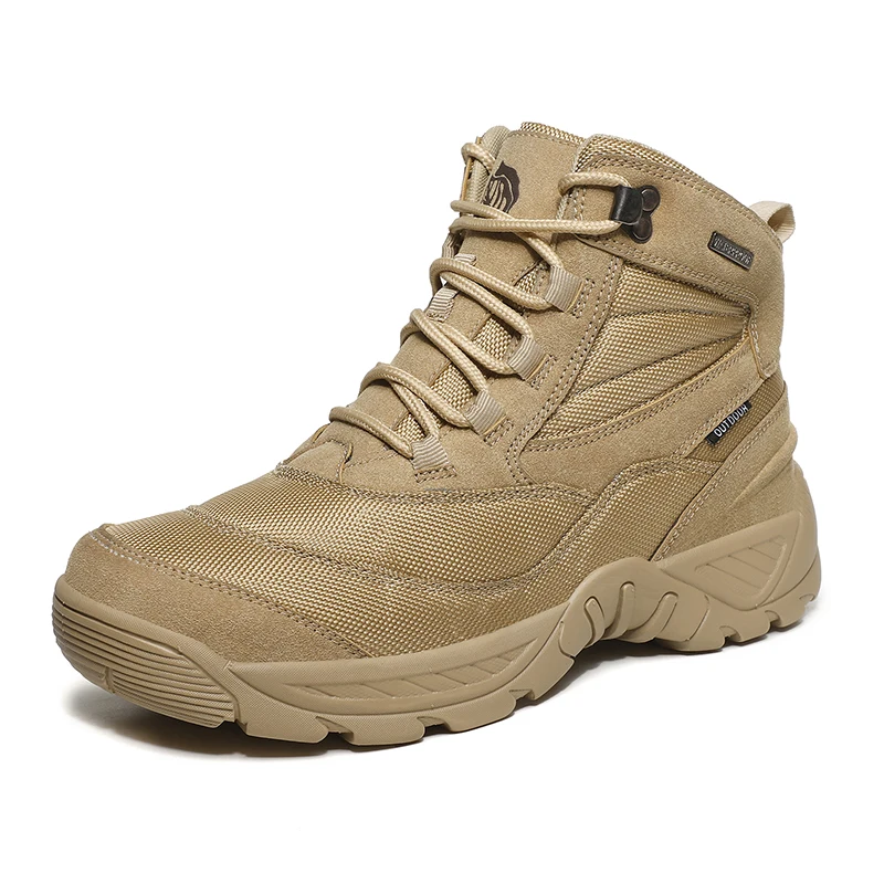 

New Men Hiking Shoes Outdoor Trekking Tourist Non-slip Tactical Jogging Climbing Mountain Sneakers Hunting Shoes Unisex Walking