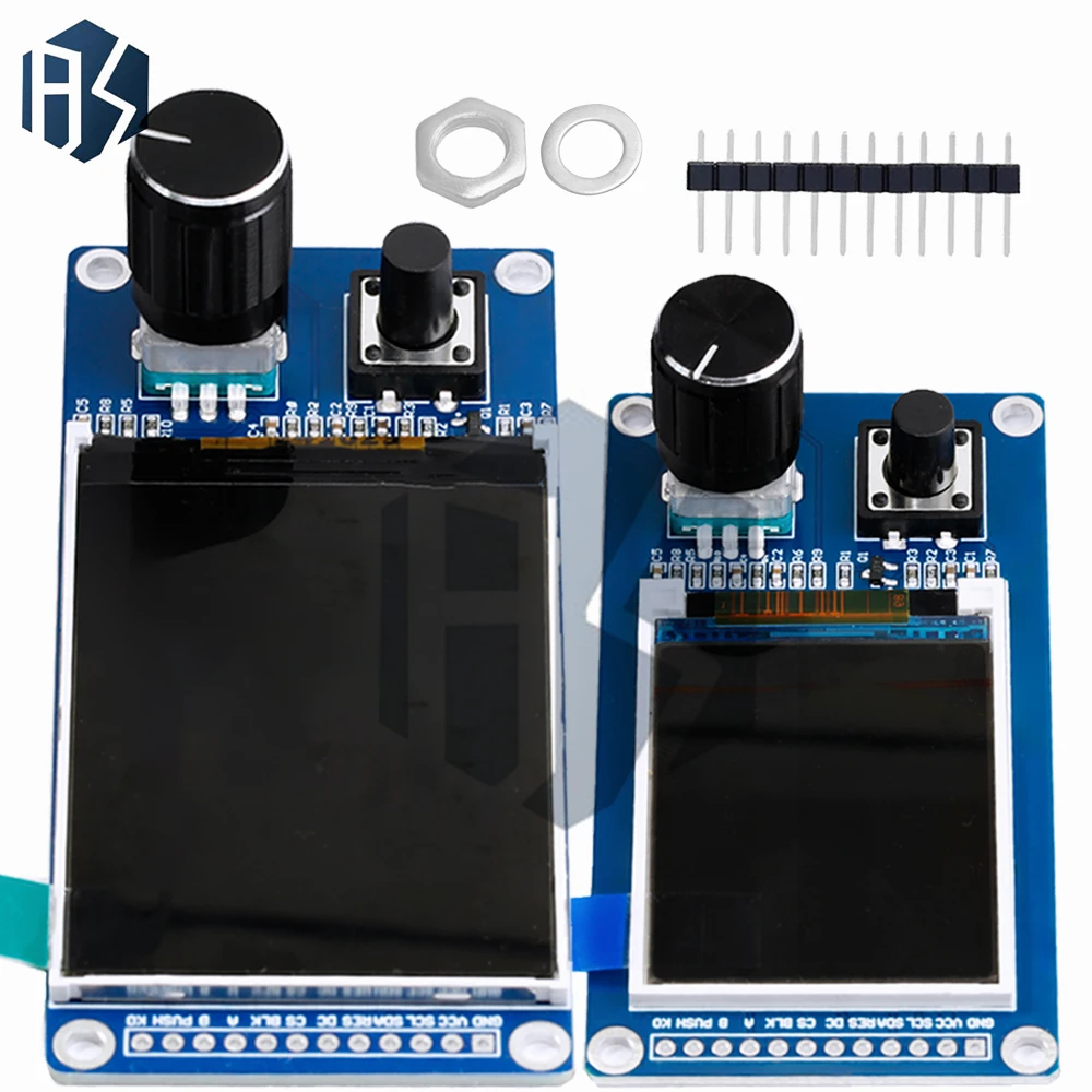 1,8-Zoll-2,4-Zoll-TFT-Bildschirm mit EC11-Drehgeber-Kombinationsmodul SPI-Schnittstelle LCD-Bildschirm für Arduino