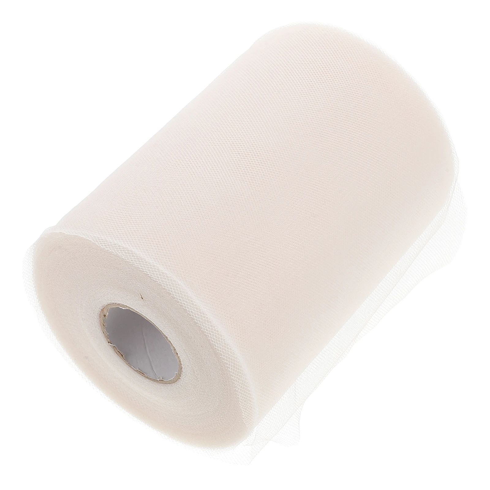 

Tulle Fabric Rolls Thick Wedding Party Mesh Material Ribbon White Tulle Roll Wired Tutu Polyester Chiffon for DIY