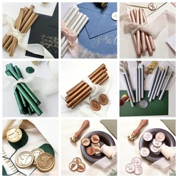 8pcs Glue Gun Sealing Wax Sticks for Wax Seal Stamp Great for Wedding Invitations, Cards Envelopes, Snail Mails, Wine Packages