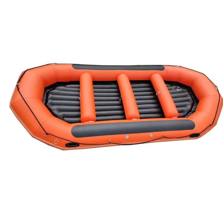 Inflatable Boat Whitewater PVC Hypalon Material Inflatable Drifting Boat Lifeboat Rescue Raft Boat