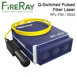 Generatore di impulsi Q-Switched sorgente laser in fibra Raycus originale FireRay 20W 30W RFL-P20QS/P30QS 1064nm per macchina per marcatura fibra