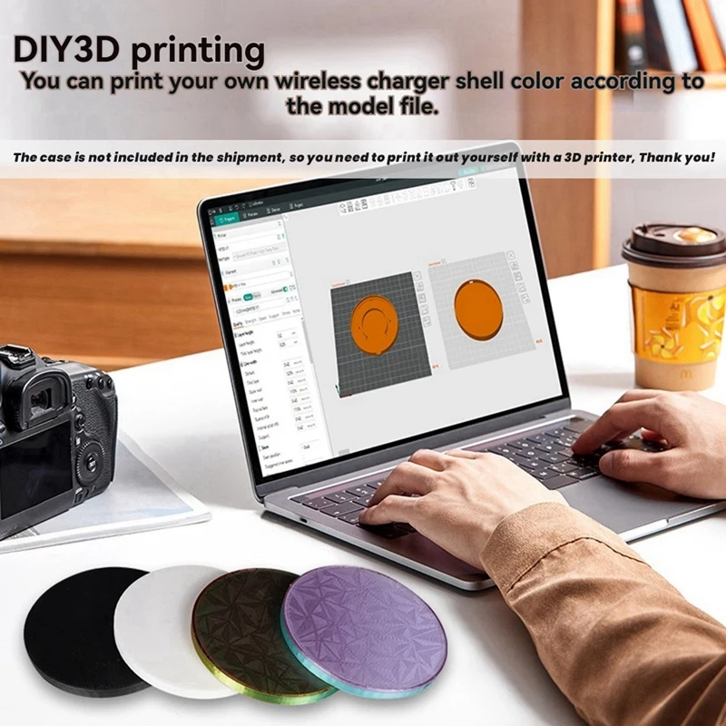 DIY 3D Printing Wireless Charger Kit Wireless Power Module 5W 10W High Power For 3D Printing DIY Wireless Charger