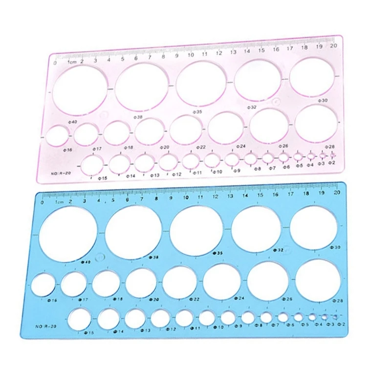 Breast Flange Nipple Ruler 27Size Diameter Breastpump Flange Sizing Ruler