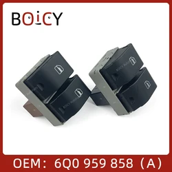 BOICY Electric Window Double Switch Button for Saveiro Gol Parati Fox-EU Fox-Africa Cordoba/Vario Ibiza/ST 6Q0959858 6Q0959858A