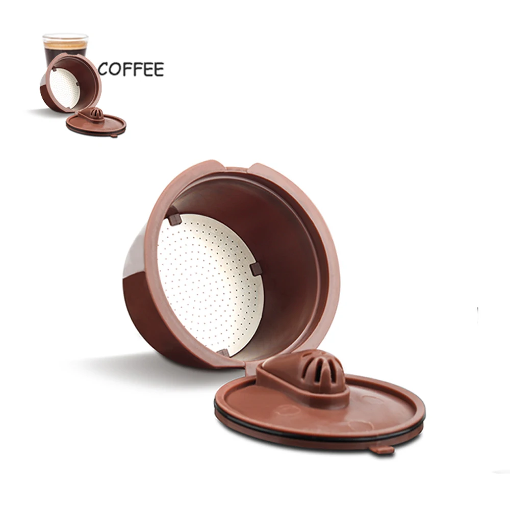 Wieder verwendbare Kaffee kapseln Marken-Upgrade für Dolce Gusto Filter mehr Sahne Kaffee wieder verwendbare Maker Pods Icafilas