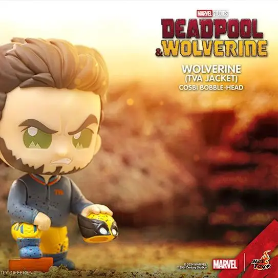 New In Stock Hottoys Deadpool And Wolverine Deadpool 3 Blind Box Movie Peripheral Figurine Cosbaby Figurine Ornament Gift