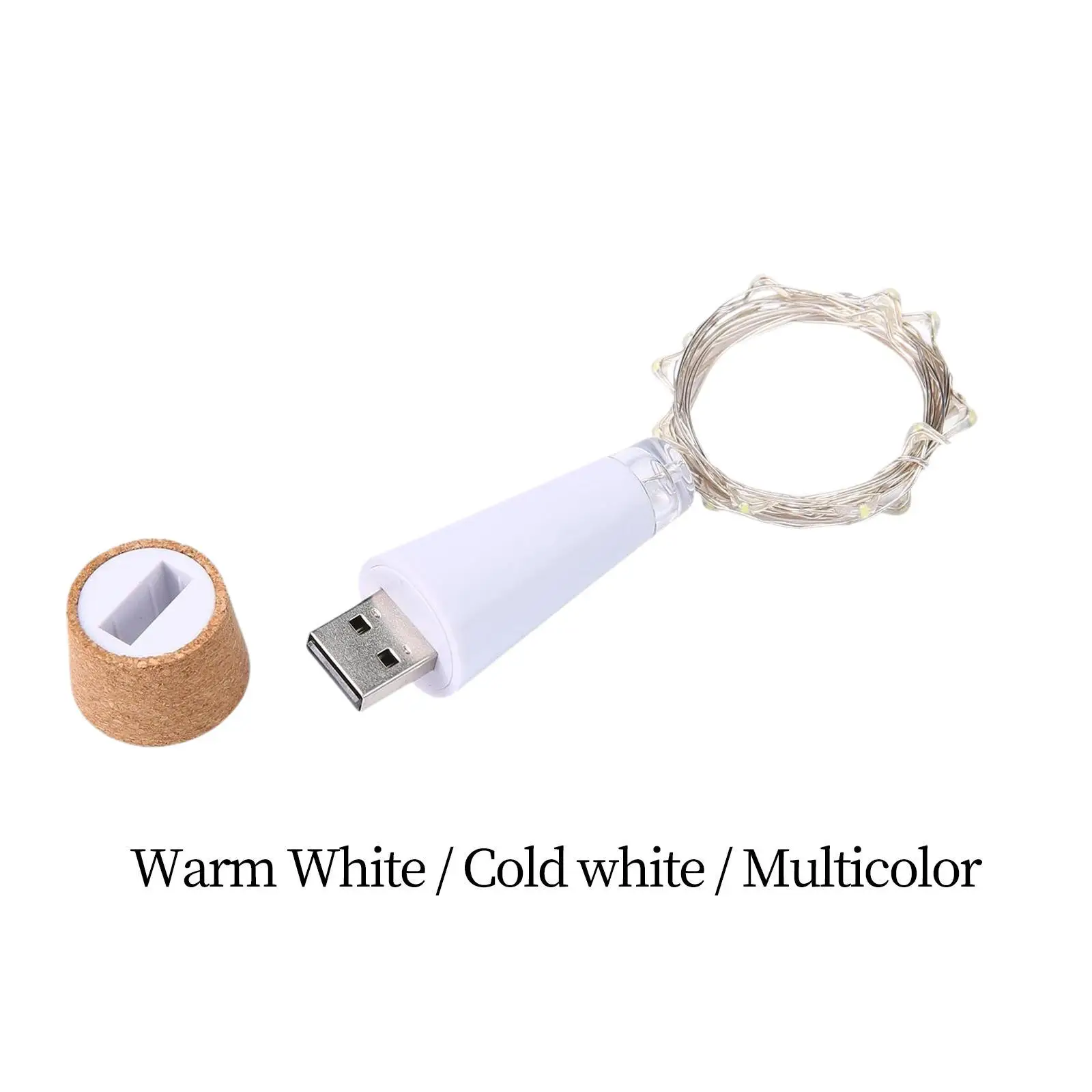 

Фонарь с USB-зарядкой, длина 2 м, 20 светодиодов