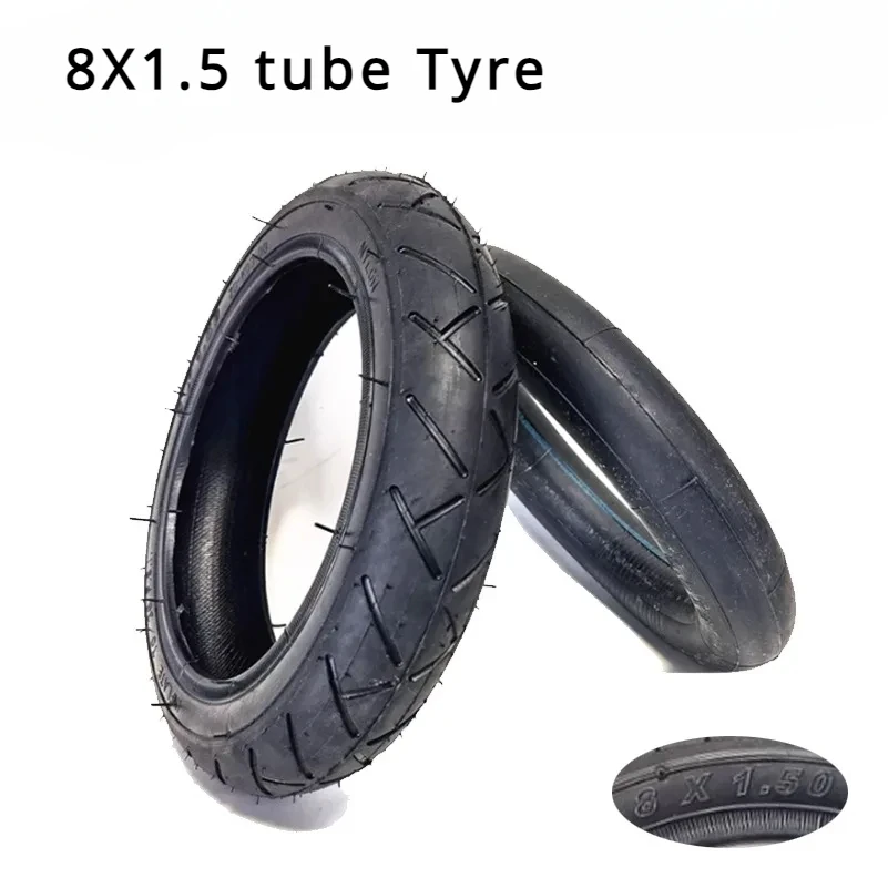 8 inch 8X1.5 tube Tyre Motorized scooter baby stroller   tire 8x1.50 inner outer tube  8* 1.5   accessories