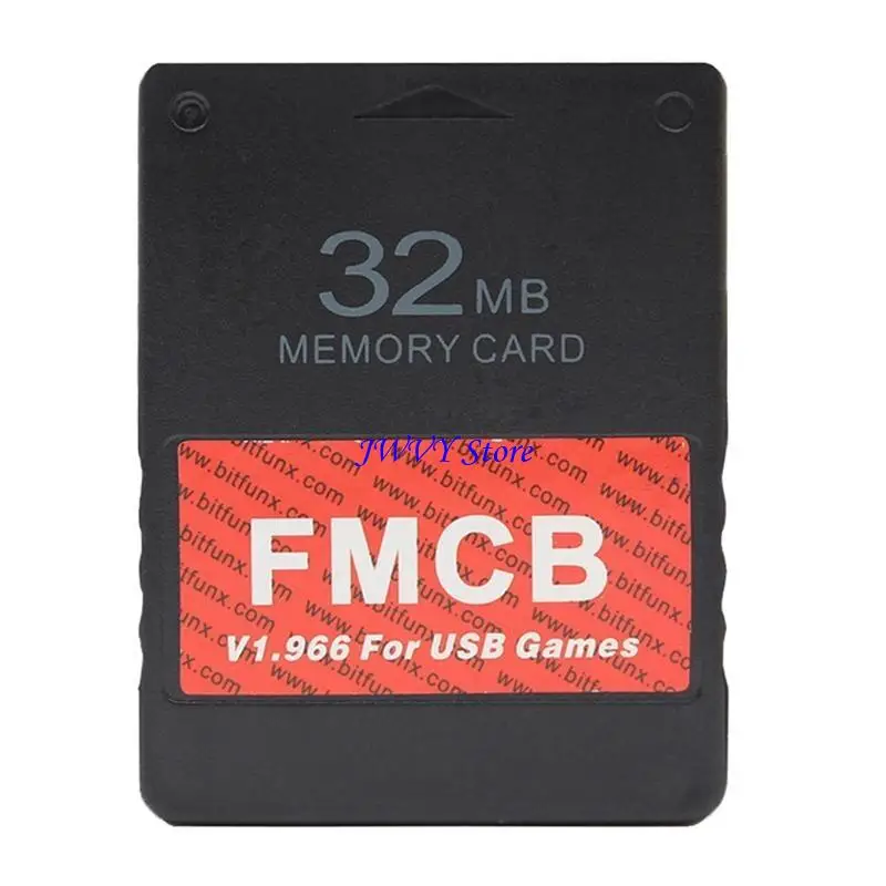 573A FMCB V1.966 Memory Card Program Cards Gaming Adapter for 1 2 Console USB HDD Retro Video Gaming Cards
