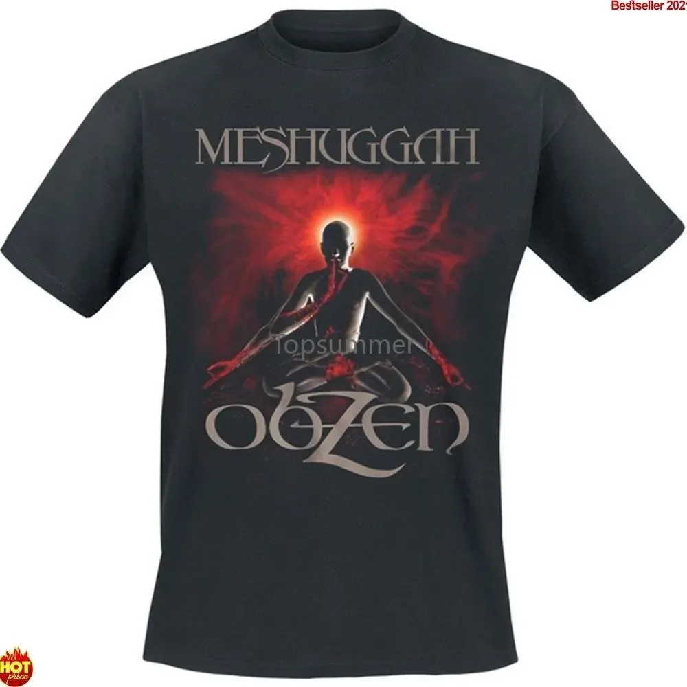 Meshuggah Obzen Mens Fashion Short Sleeve T Shirt Tee Trend Clothing Size Xs 5Xl