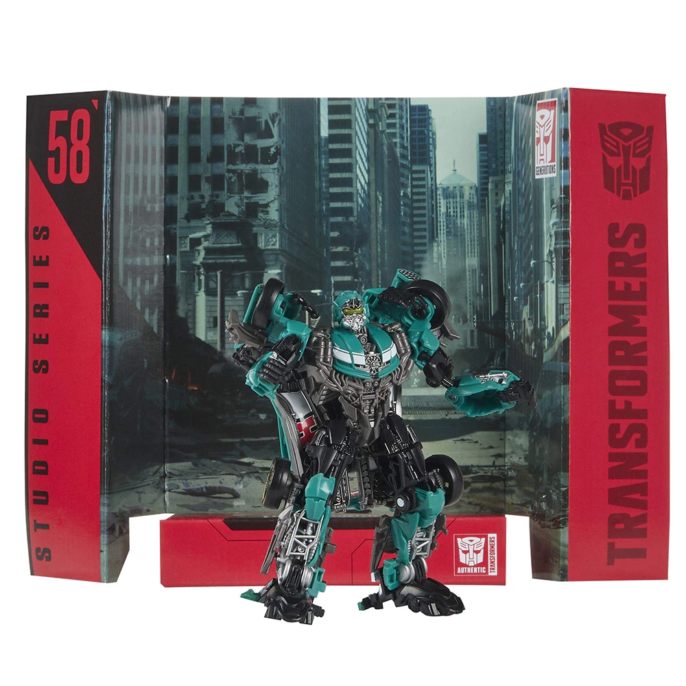 [Na stanie] Hasbro Transformers Studio Series SS58 Roadbuster 11,5 cm Deluxe Class Kolekcjonerska figurka filmowa Model zabawek
