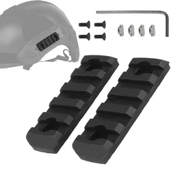 MK Tactical Helmet Mount Rail, accessori per casco Airsoft Paintball, adattatore per montaggio su guida laterale per riprese di caccia all'aperto