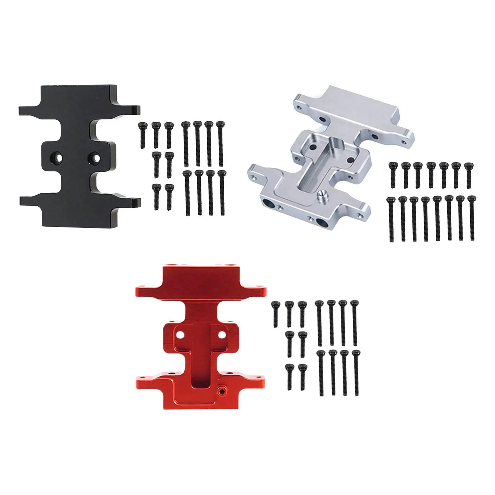 

Gearbox Skid Plate Transmission Mount Replacement 1:24 RC Crawler Car Hobby Aluminum Toy Vehicles Parts Transmissions Plates