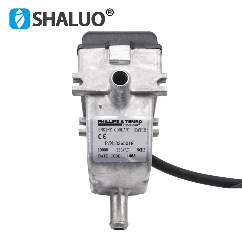 AC230V/240V 1000W - Engine Coolant Water Heater Self-circulation Preheating Water Heaters Generator Accessories Parts