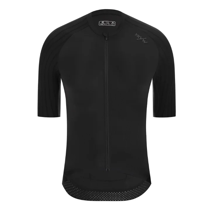 YKYWBIKE 2026 Men Cycling Jersey Summer Road Bike Shirt YKK Zipper Bicycle Jersey Breathable Aerodynamic Raglan Sleeve image 3