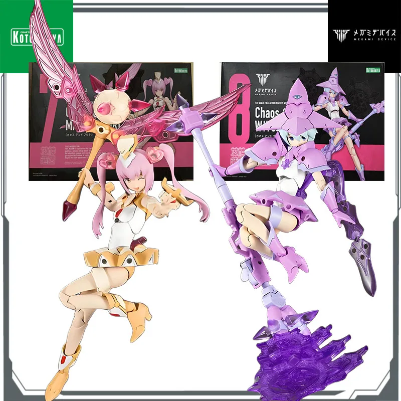 

Kotobukiya Original MEGAMI DEVICE Chaos & Pretty MAGICAL GIRL&Chaos & Pretty WITCH Assembly Model Toys Model Gifts for Boys