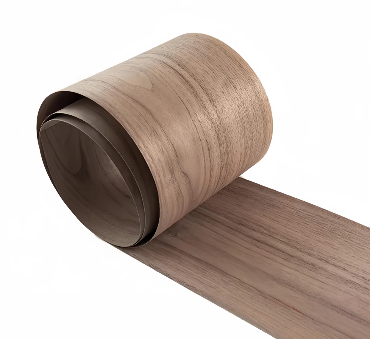 1pcs  0.5mm  Natural Black Walnut Wood Veneer Sheets