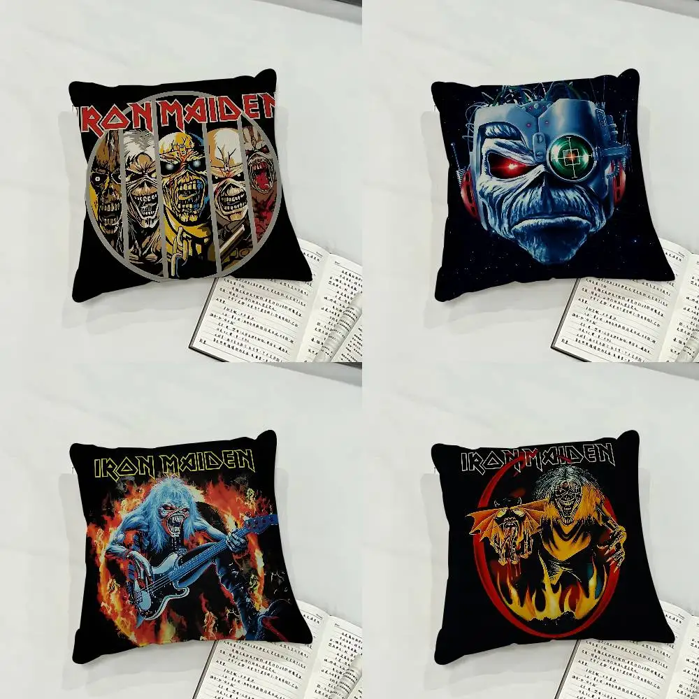 

Band H-Iron Maiden-W Pillow Case Pillows For Cover Home Decor Items Living Room Decoration Cushion Covers