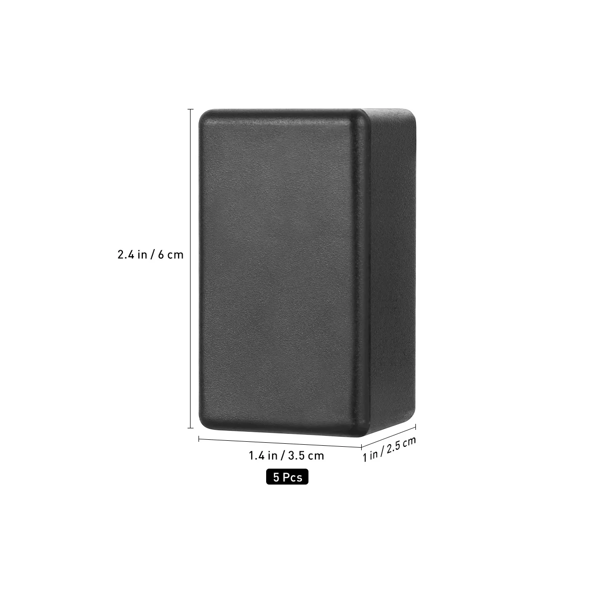 5 قطعة 61X36X25 مللي متر صندوق وصلات بلاستيكي الضميمة للمشروع الكهربائي وحدة إمداد الطاقة أداة حماية Abs