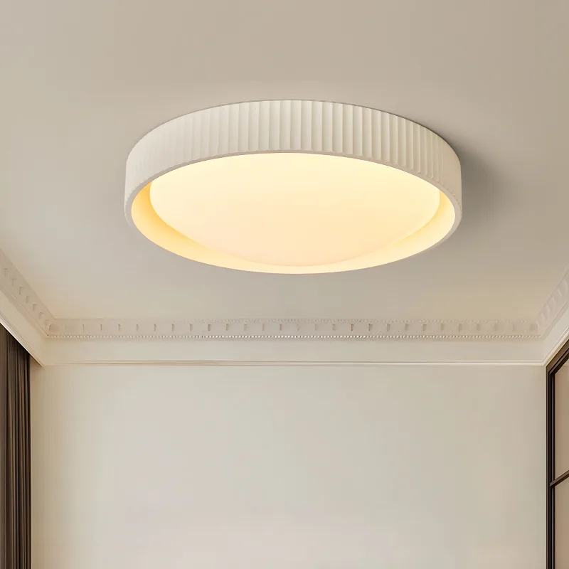 Contemporary Resin Ceiling Lights Minimalist Design Rotundity LED Lamps Bedroom Study Restaurant Hotel Eye Protection Luminaires