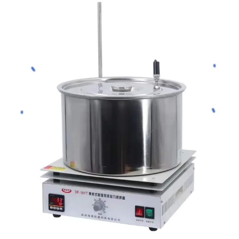 DF-101S Digital Display Laboratory Heating Magnetic Stirrer Customizable OEM Constant Temperature Water Bath Heat Collecting