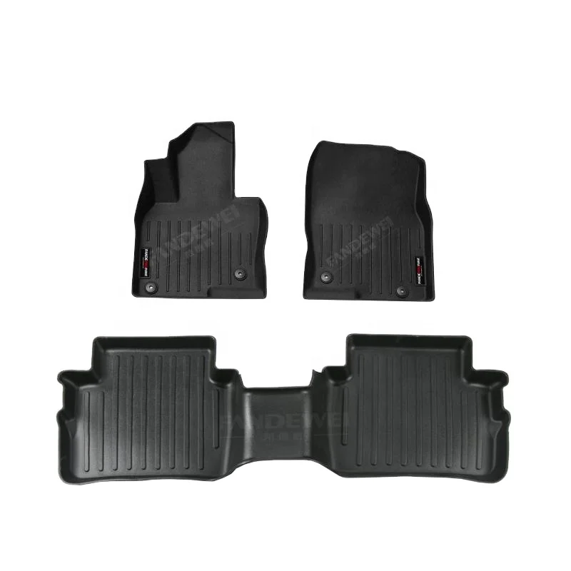 

Хит продаж, всепогодный лоток из материала TPV, 3D автомобильный напольный коврик, водонепроницаемые и прочные автомобильные коврики, автозапчасти для Mazda CX5