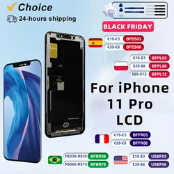 AAA+ Quality OLED For iPhone 11 Pro LCD Display Screen Replacement For iPhone 11 Pro LCD With 3D Touch Assembly