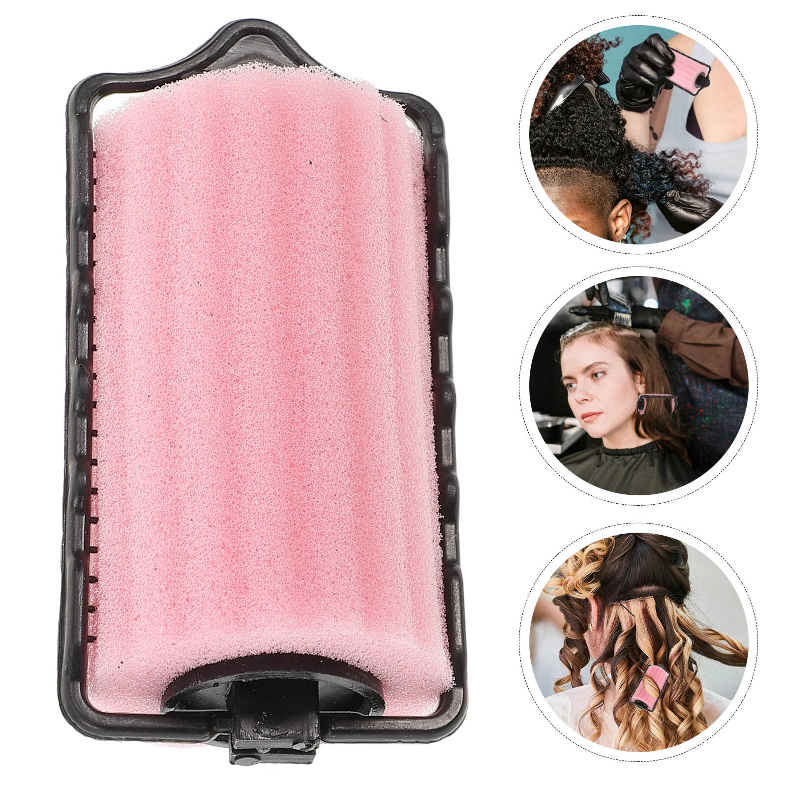 

8 Pcs Hair Curler Large Sponge Rollers Jumbo Foam That Are Comfortable Curlers Womans Sleeping Overnight to