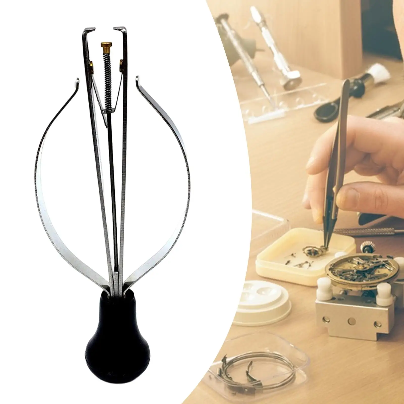 Precision Watch Hand Removal Tool Watchmaker Plunger Puller Metal Pin Lifter Safe Watch Repair Tool for Mechanical Wristwatches