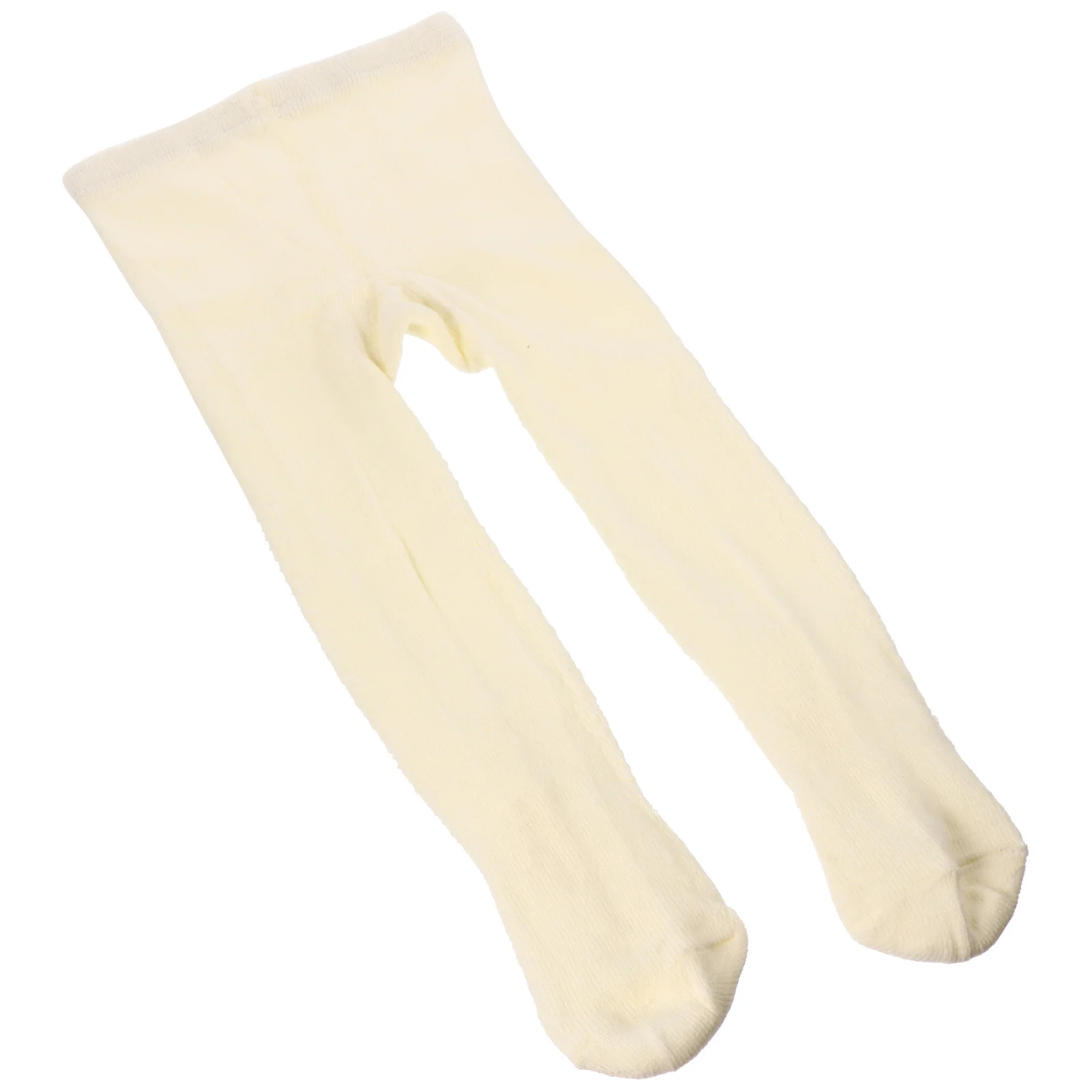 

1 пара дышащих хлопковых колготок для маленьких девочек, мягкие вязаные длинные носки, детские колготки для весны, лета, осени