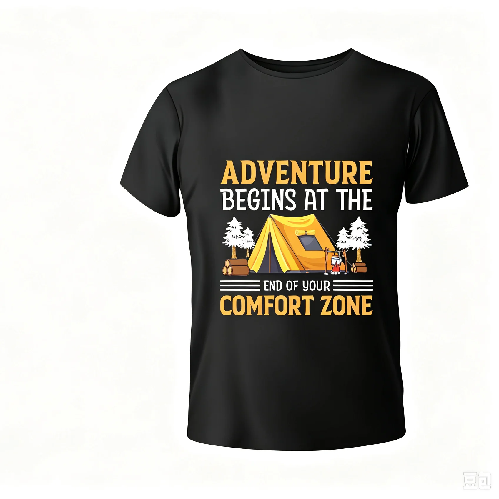 Kaos Pria Pendek dengan Tulisa - Outdoor Adventure Quotes Short ulasan dan harga