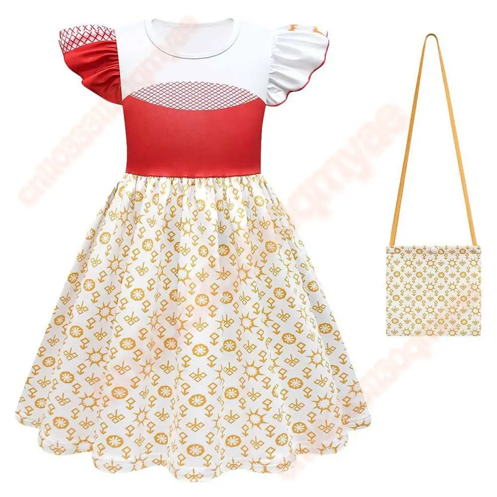 Addiso コスプレ衣装キッズガールズチュチュドレスバッグ衣装子供テレビファンタジアロールプレイハロウィンカーニバル変装パーティースーツ