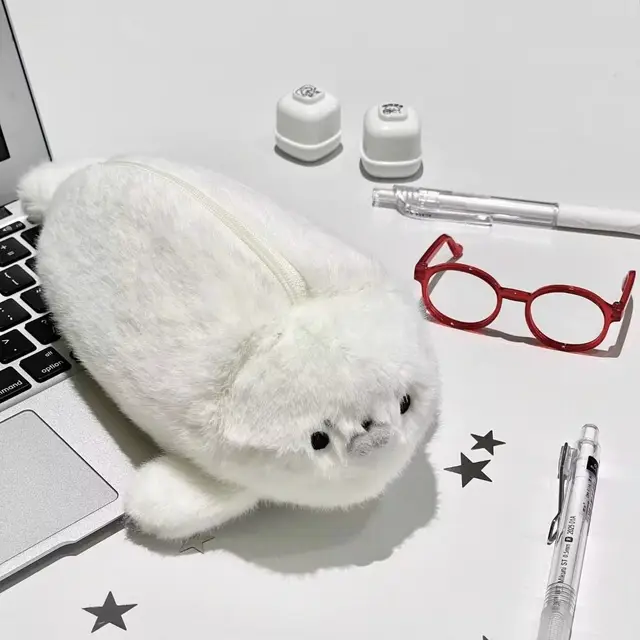 Funny Seal Pencil Case High Aesthetic Value Storage Bag Pen Bag Large Capacity Stationery Bag Gift 5 Funny Seal Pencil Case High Aesthetic Value Storage Bag Pen Bag Large Capacity Stationery Bag Gift 5