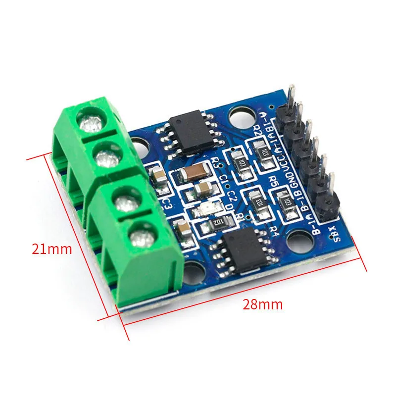 L9110S Dual-Channel H-Bridge – Dual-Channel Motor Driver Board, Smart Car Controller Module, DC/Stepper (Motor Compatible)