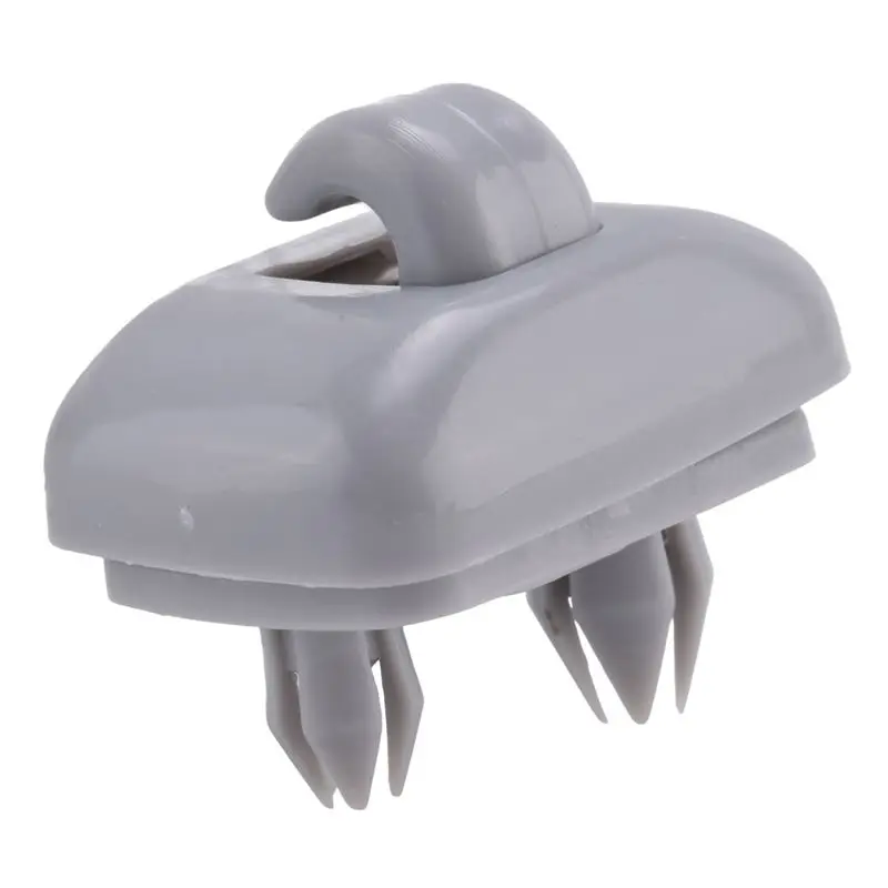 Gray Interior Sun Visor Clip Hook For A1 A3 S3 A4 S4 A5 S5 Q3 Q5 TT Quattro-A02G