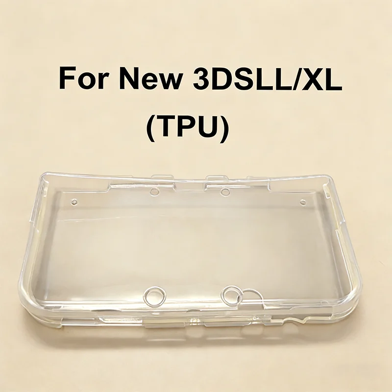 1PC For New 3DS LL / NEW3DS XL High Quality TPU Silicone Sleeve Handheld Soft Crystal Case Game Console Protective Case view 5