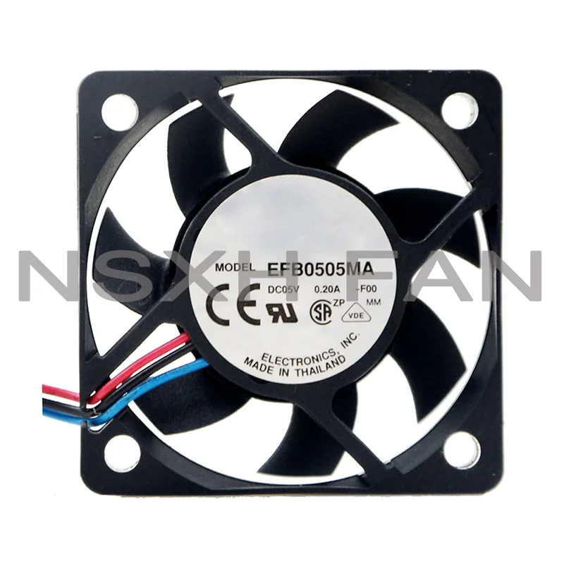 

5CM 5V 0.20A EFB0505MA 5010 50X50X10MM Silent Fan