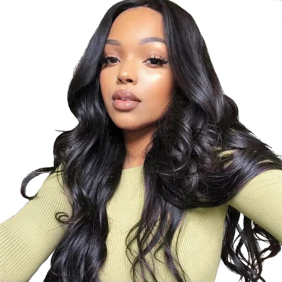 No Glue Ready To Wear Wigs Human Hair Body Wave 6X4 Pre Cut Lace Closure Wigs For Women Glueless Human Hair Wig