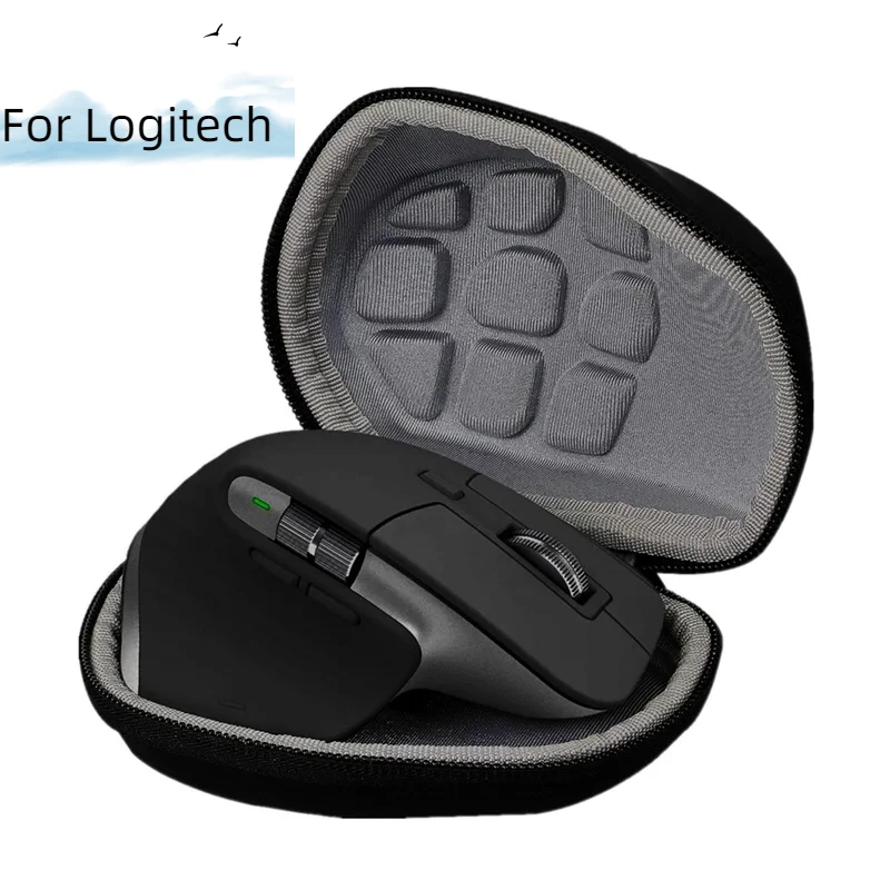 

For Logitech MX Master 3S Advanced Wireless Mouse Storage Bag Hard Case Protector Travel Portable Mice Bag Hard Shelll Accessory