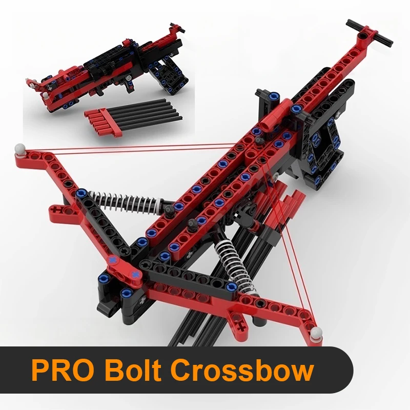 Lancering Kruisboog Pijl Model Bouwstenen Losse Onderdelen Pijlen Launcher MOC Bricks Assembly Kids DIY Creatief Gemodificeerd Speelgoed