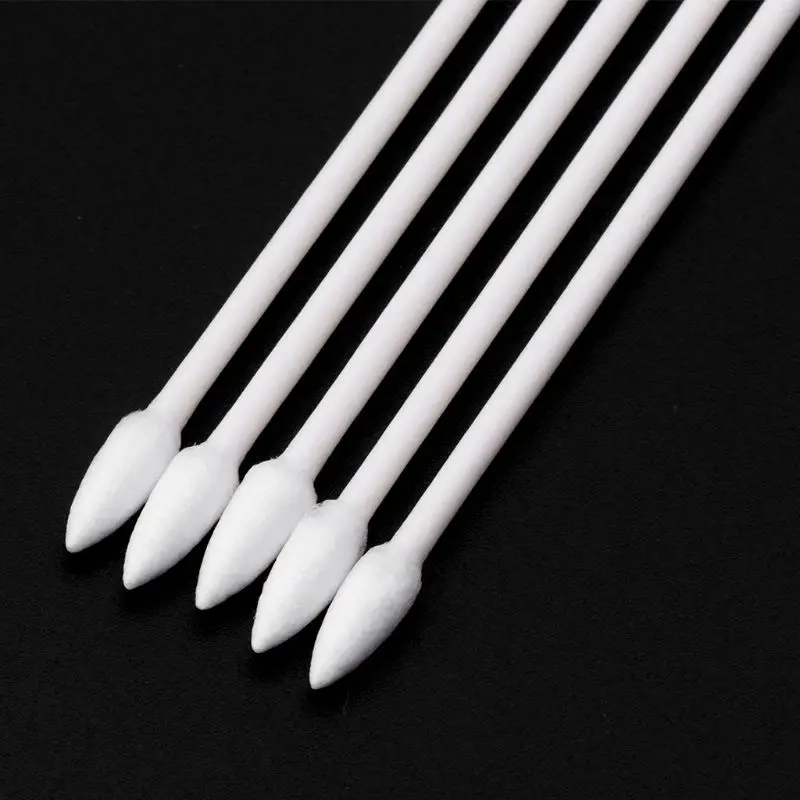 DX62 25 Packs Double for Head Cleaning Stick Cotton Swabs Cleaning Swabs for  Earphone for Smart Phone Tablet Charge Port USB