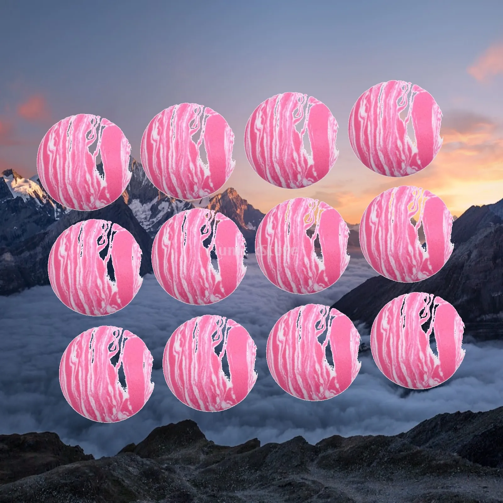 12 Pieces Foam Golf Practice Balls Exercise Ball Children's Toy for Indoor Outdoor