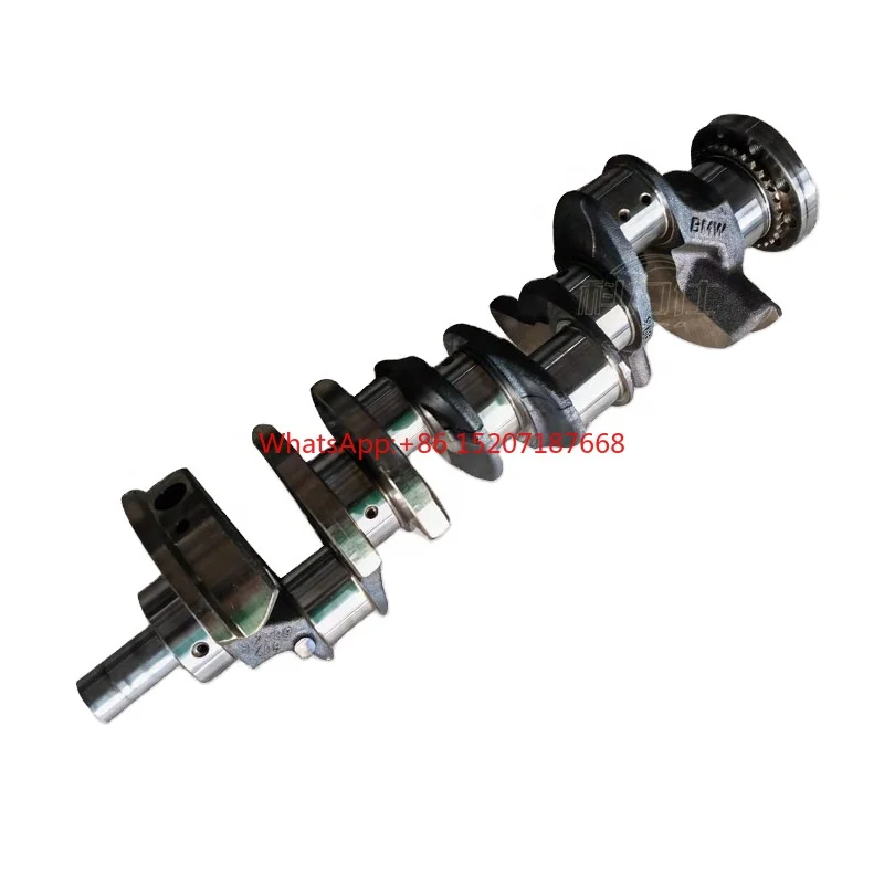 

s63b44 crankshafts Used 750i F01 4.4L Twin Turbo V8 Engine Crankshaft N63 Compatible with N63B44 N63 S63 S63B44 Engines