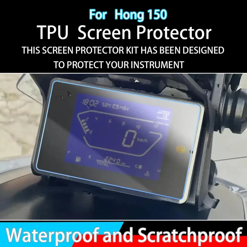 

Аксессуары для QJMOTOR Hong 150, защитная пленка для панели, защитная пленка для приборной панели