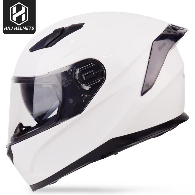 Double visors Motorcycle Helmet Motocross Helmets Professional HNJ summer Full Face Motocross Scooter Casque  Hors Route