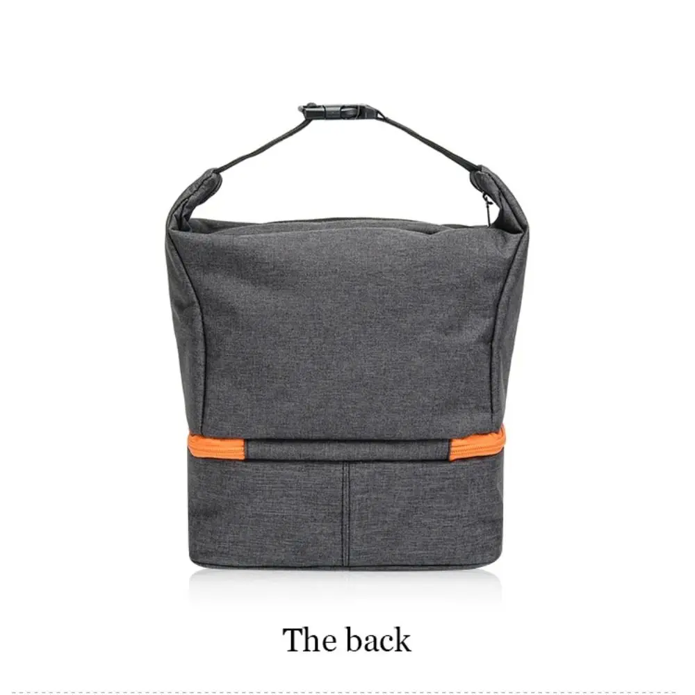 Bolsa para câmera dslr de ombro único, partição de inserção, divisor acolchoado, bolsa para fotografia, lente à prova d'água, bolsa para câmera
